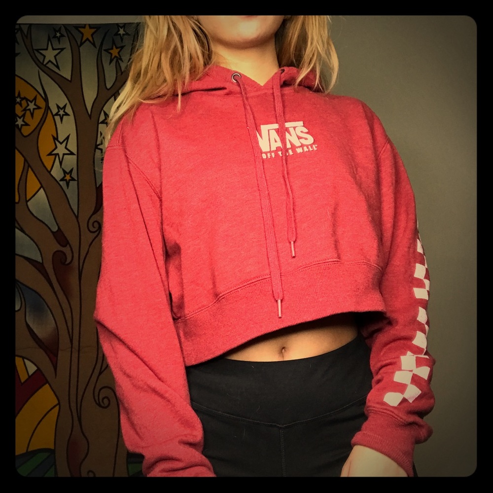 Vans cropped sweatshirt
